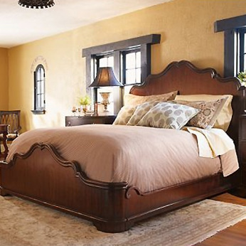 [직수입 브랜드] Drexel Heritage 500-351 King Bed Set(드렉셀 헤리티지 K침대+협탁+화장대+거울)(매트별도)
