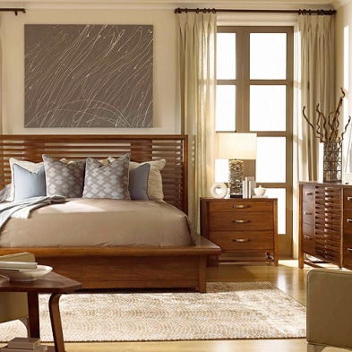 [일시품절] Drexel Heritage 590-361E Bed Set(드렉셀 헤리티지 침대+협탁+화장대+거울)