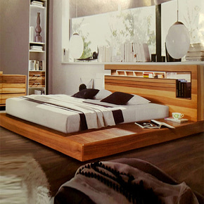 J&amp;D Home Type A Modern Bed(매트별도)(침대/ Free Size)  